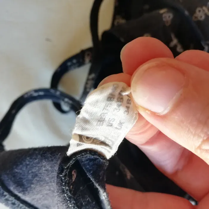 Maillot de bain 2 pièces noir à motifs t. 38/40 - photo numéro 7