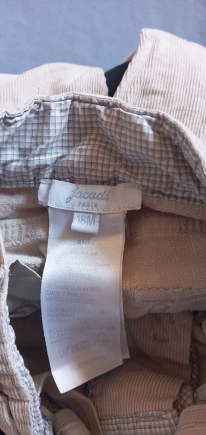 Pantalon Jacadi taille 18 mois - photo numéro 3