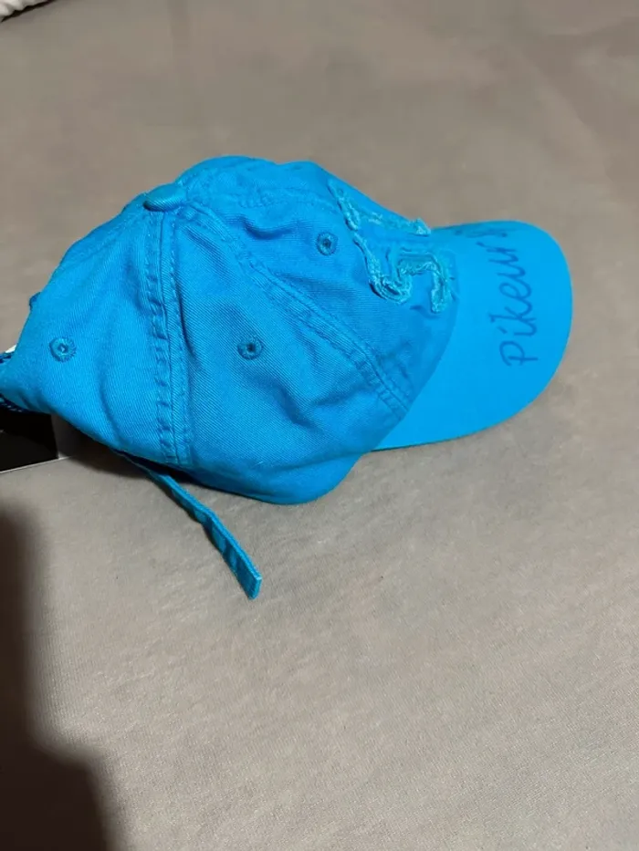 Casquette bleu pikeur neuve - photo numéro 2