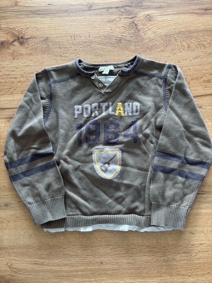 Pull garçon Vert baudet taille 6 ans