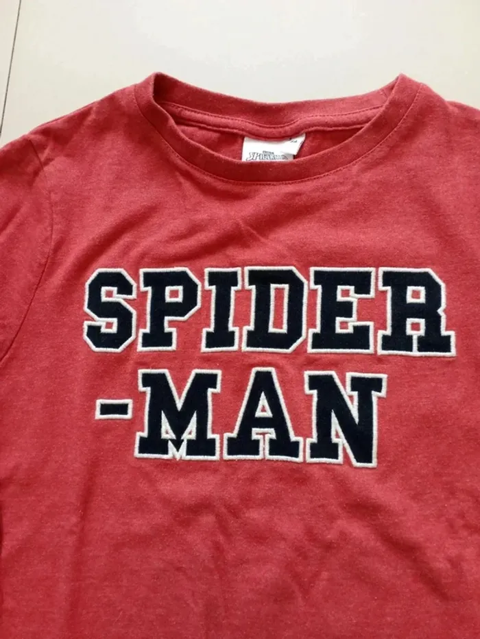 Tee shirt manche longue 8 ans spiderman - photo numéro 4