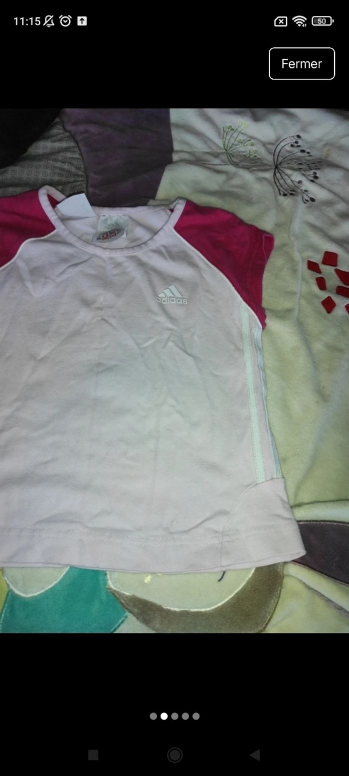 Tee-shirt adidas e31 - photo numéro 2