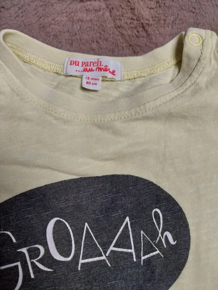Teeshirt 18 mois - photo numéro 3