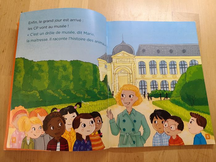 Livre moi je lis tout seul la visite au musée - photo numéro 5
