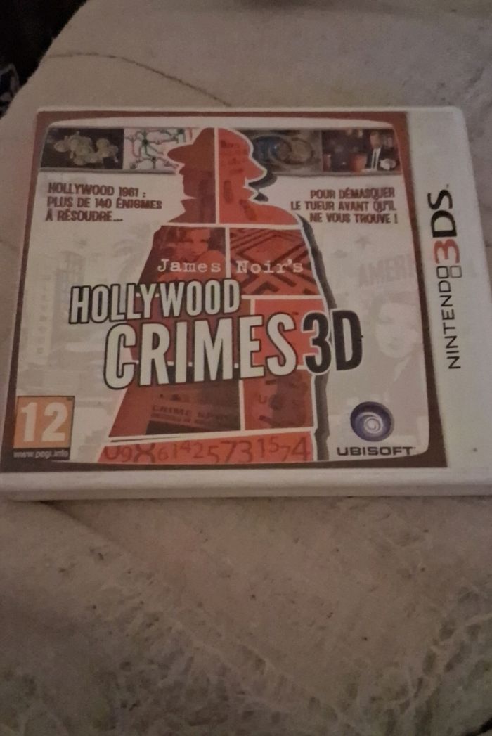 Jeu 3ds Hollywood Crimes 3D