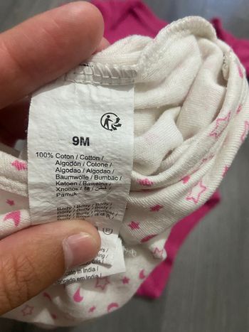 Lot body manches courtes