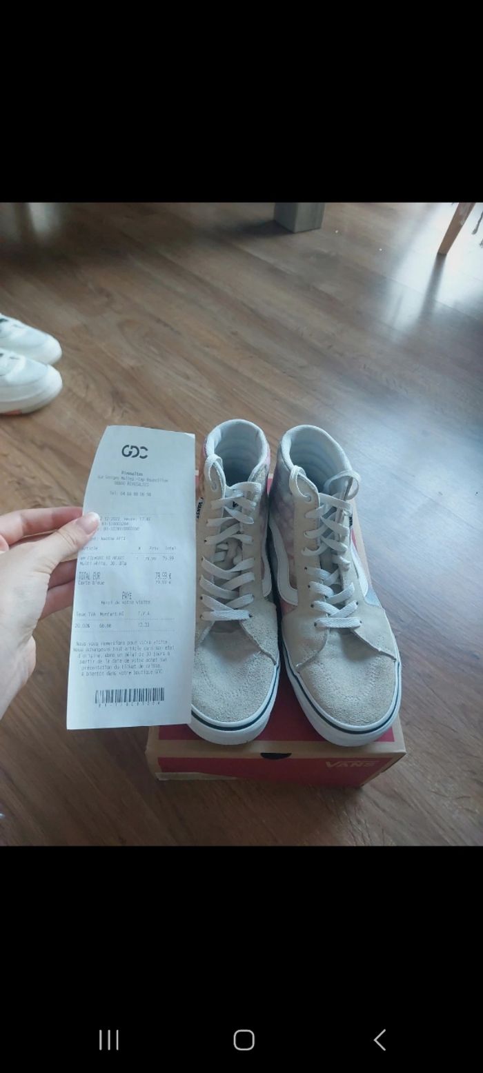 Basket blanc Vans - photo numéro 6