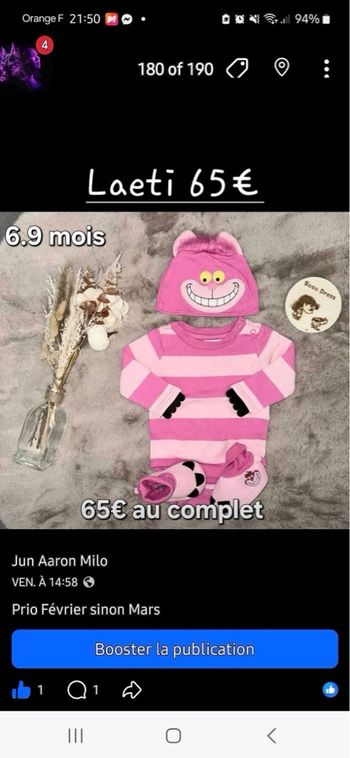 Lot body déguisements 