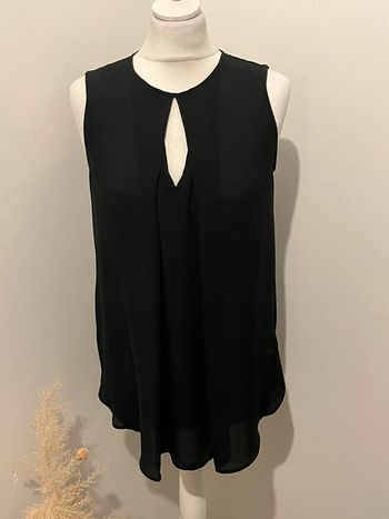Top débardeur noir h&M S
