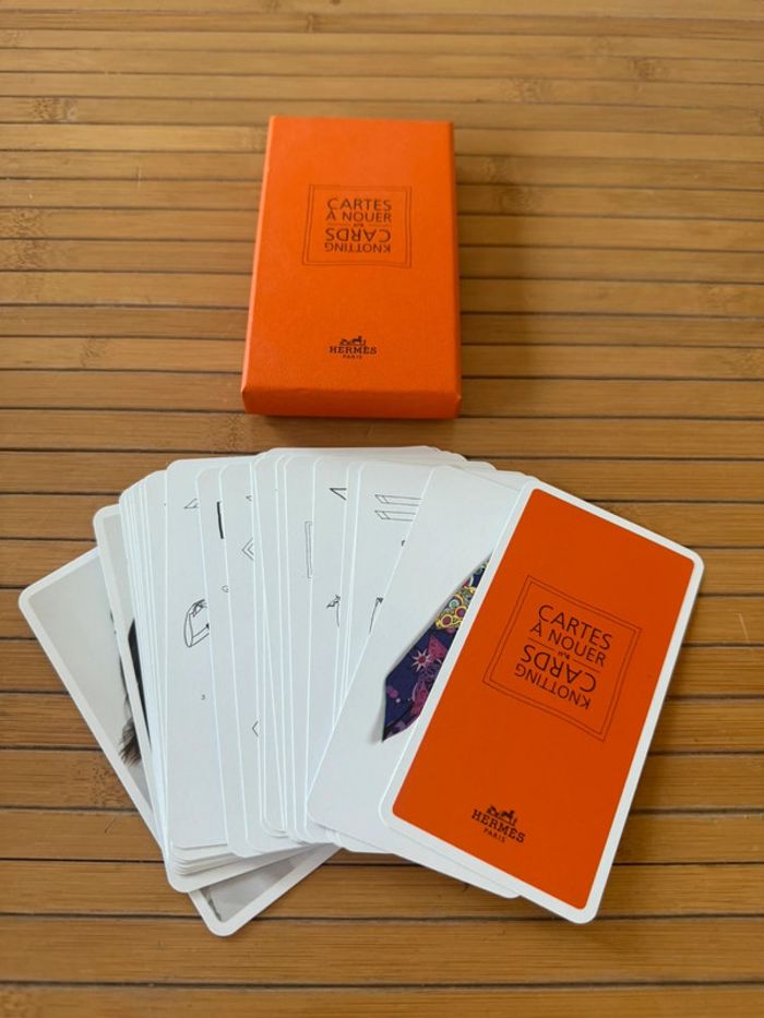 Carte à nouer hermes - photo numéro 2