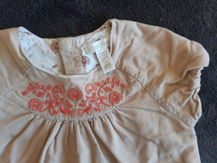 Ensemble robe 6 mois obaïbi - photo numéro 3