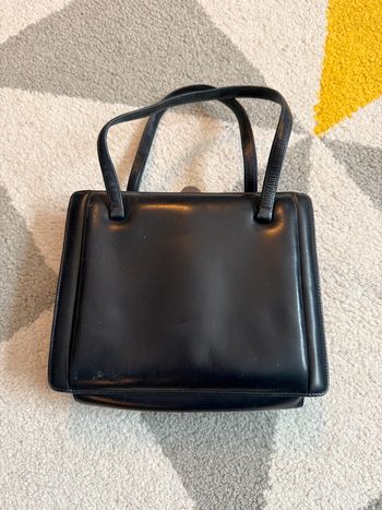 Sac à main en cuir vintage