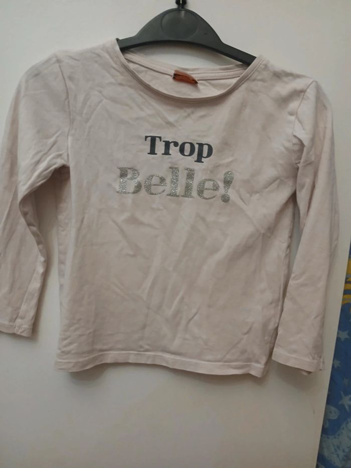 Lot de t shirt longue manche 5 ans fille - photo numéro 7