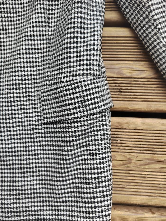 Blazer Femme à Carreaux Liberto – Chic & Intemporel – Taille 38 - photo numéro 3