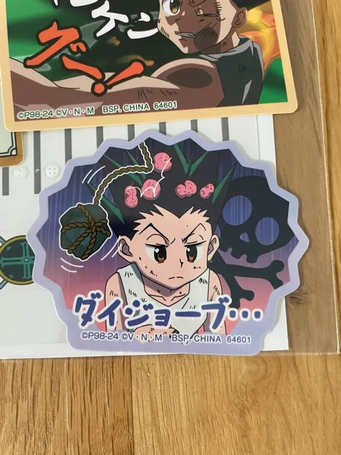 Hunter × Hunter – Stickers Ichiban Kuji Greed Island - photo numéro 3