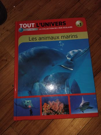 Livre sur les animaux marin