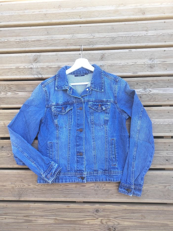 Veste en Jean Kiabi - Taille M/38 - Très Bon État - photo numéro 2