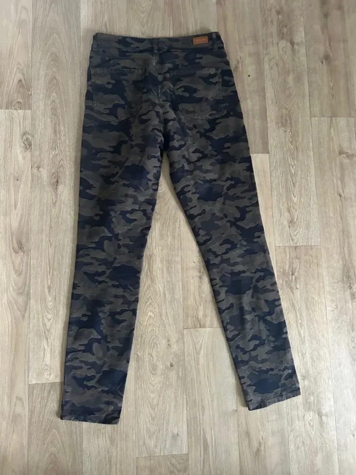 Mayjune pantalon, coupe droite, imprimé camouflage femme taille US 27/Fr 36 - photo numéro 5
