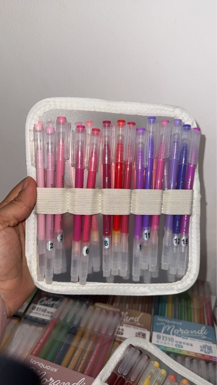 Lot gel pen - photo numéro 5