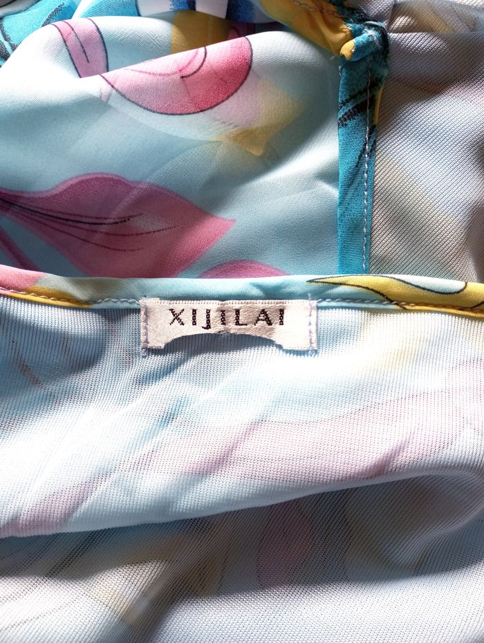 🌸Robe longue été, Xijilai, taille 36/38 - photo numéro 5