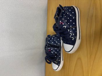Baskets montantes en toile fille, Okaïdi, 26