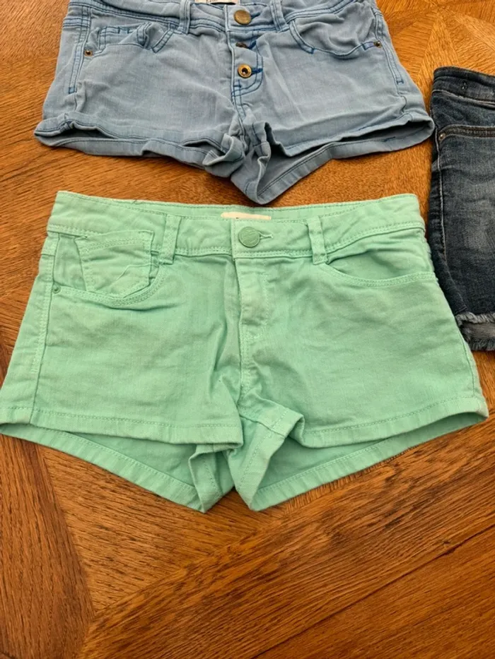 Lot de 3 shorts jeans pimkie jennifer taille 34 - photo numéro 2