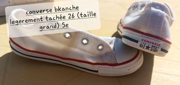 Basket Nike et converse