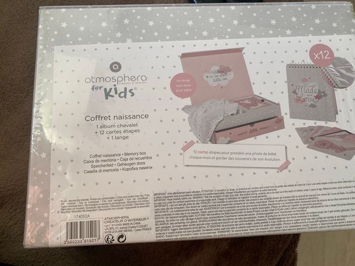 Coffret naissance fille atmosphera - photo numéro 2