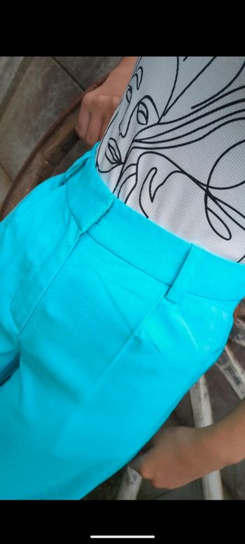 Pantalon fluide large habillé Pimkie neuve carton cerise 🍒