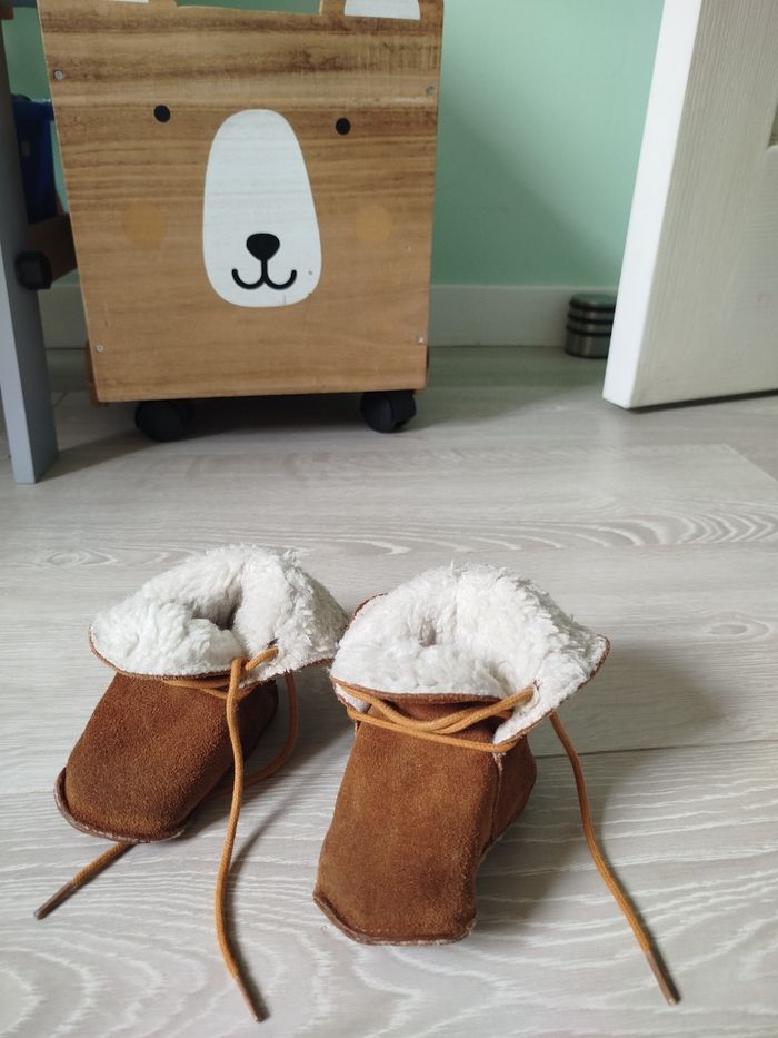 Chaussons fourrés bien chaud