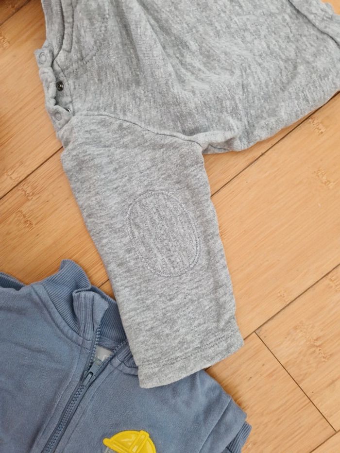 Lot de 2 sweats bébé garçon 18 mois DPAM - photo numéro 7