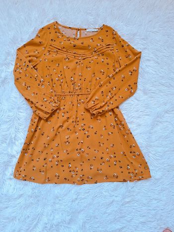 Robe fluide camel