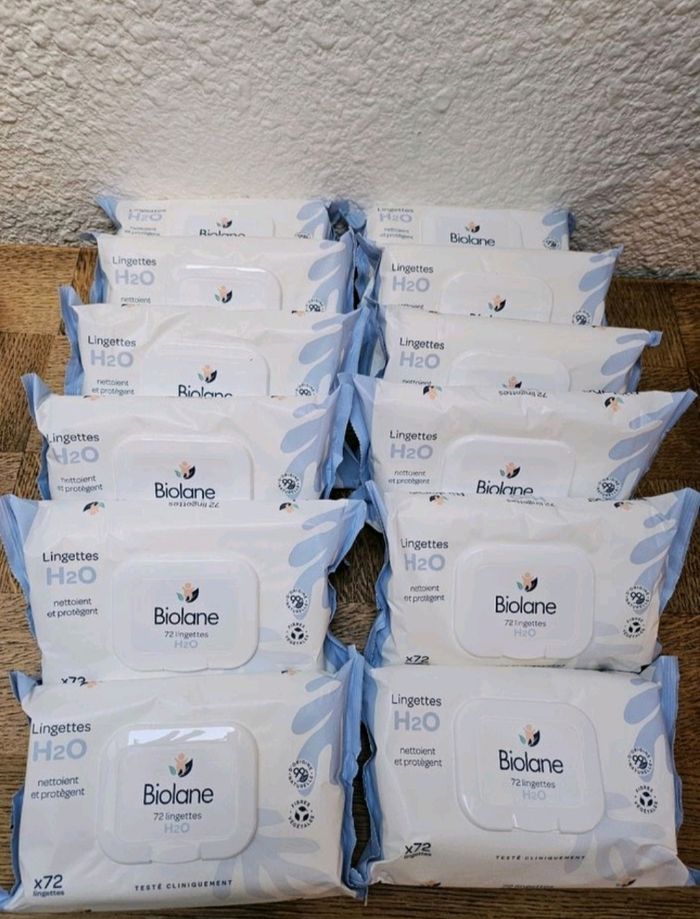Lot 12 x paquets BIOLANE H20