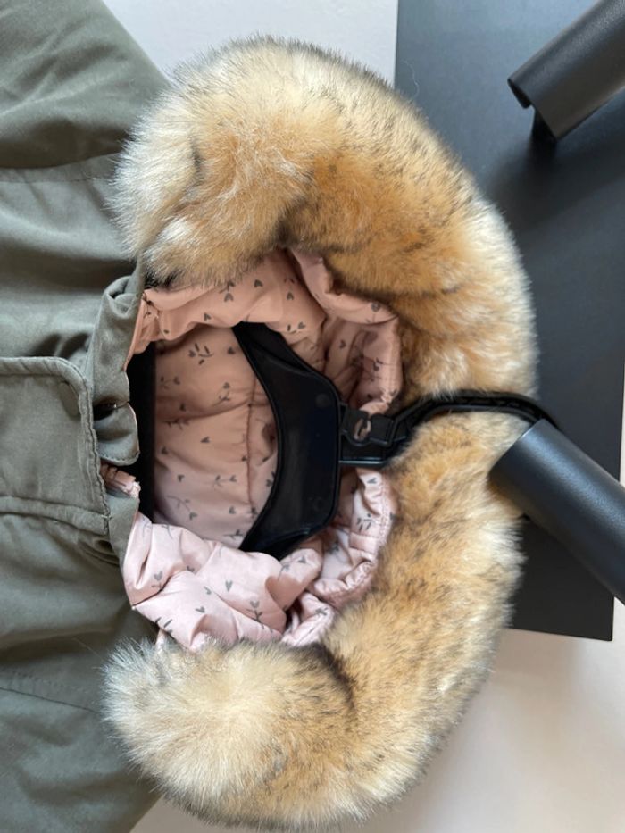 Manteau réversible Vertbaudet taille 6 mois - photo numéro 3