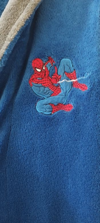 Peignoir spider man