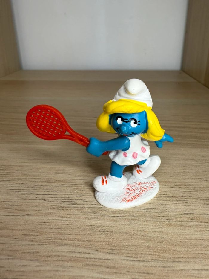 Schtroumpfette tennis schleich