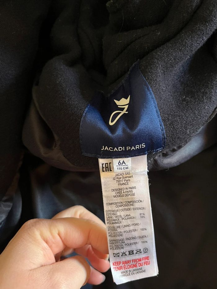 Manteau jacadi - photo numéro 2