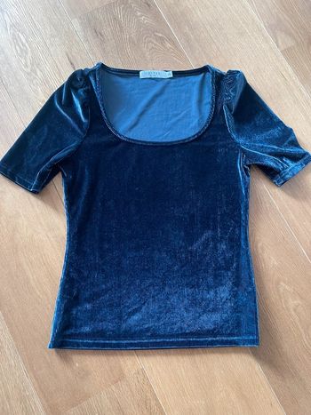 Haut effet velours Costes