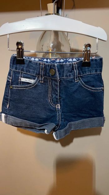 Short en jeans fille 2 ans Sergent Major