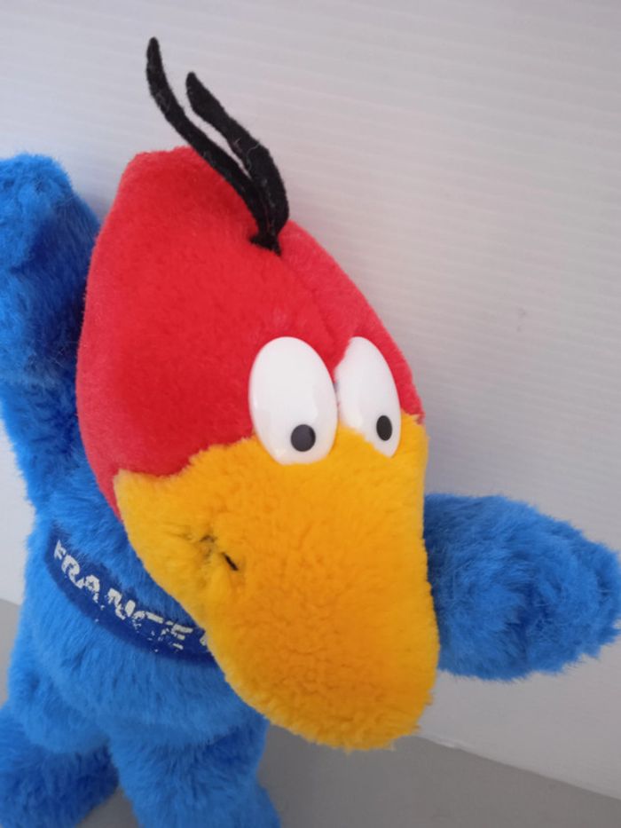 peluche footix  '' france 98 ''  total - photo numéro 3