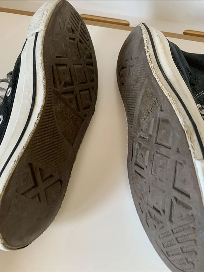 Converse - Chuck Taylor All Star - Baskets montantes en cuir - Noir P36 - photo numéro 6