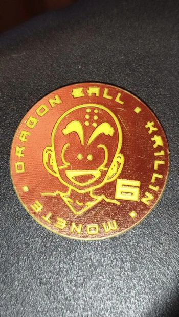Kini Pogs Krillin Dragon Ball Z caps tazo card carte BS slammer 6 Krilin