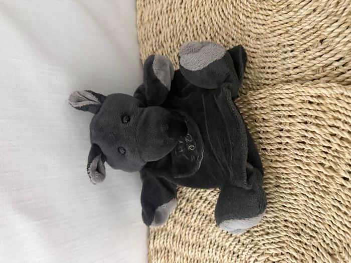 doudou marionnette rat souris gris noir HISTOIRE D'OURS - photo numéro 1