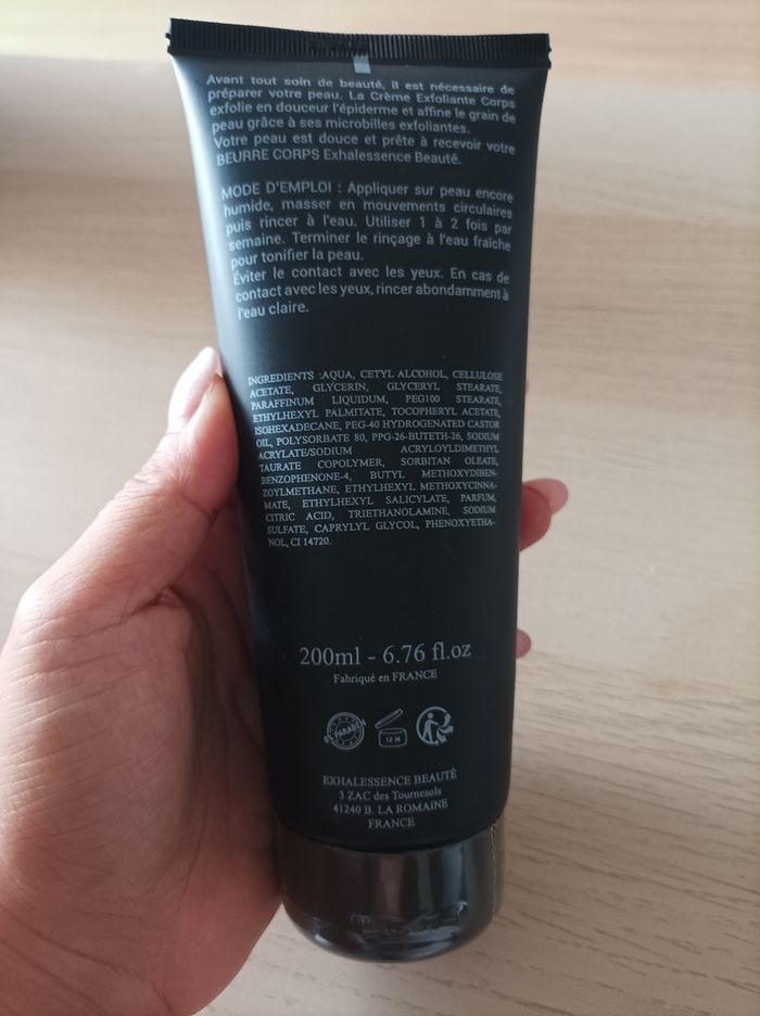 Crème exfoliante corps - photo numéro 2
