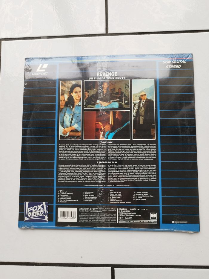 Laserdisc film revenge - photo numéro 2