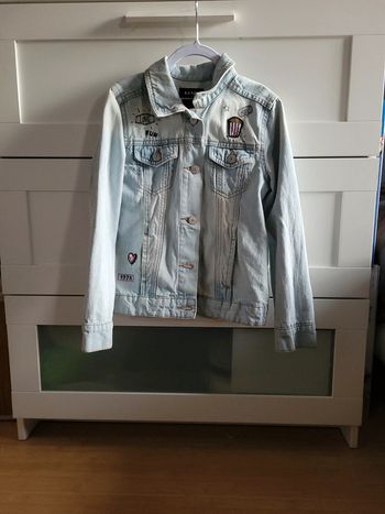 Veste en jeans fille