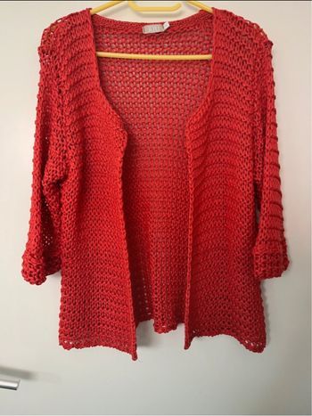 Gilet en crochet Jacqueline Riu