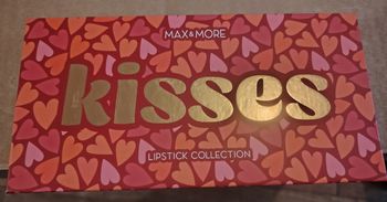 lot de 6 rouges à lèvres de la collection Kisses Vegan de la marque Max & More