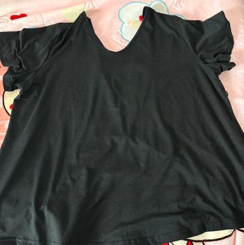 Tee-shirts noir dos nu