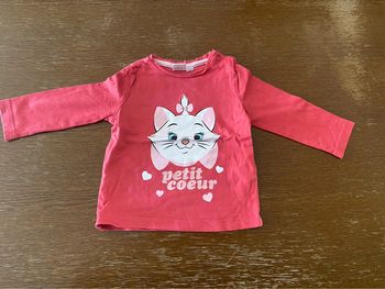 T-shirt rose marie des aristochats